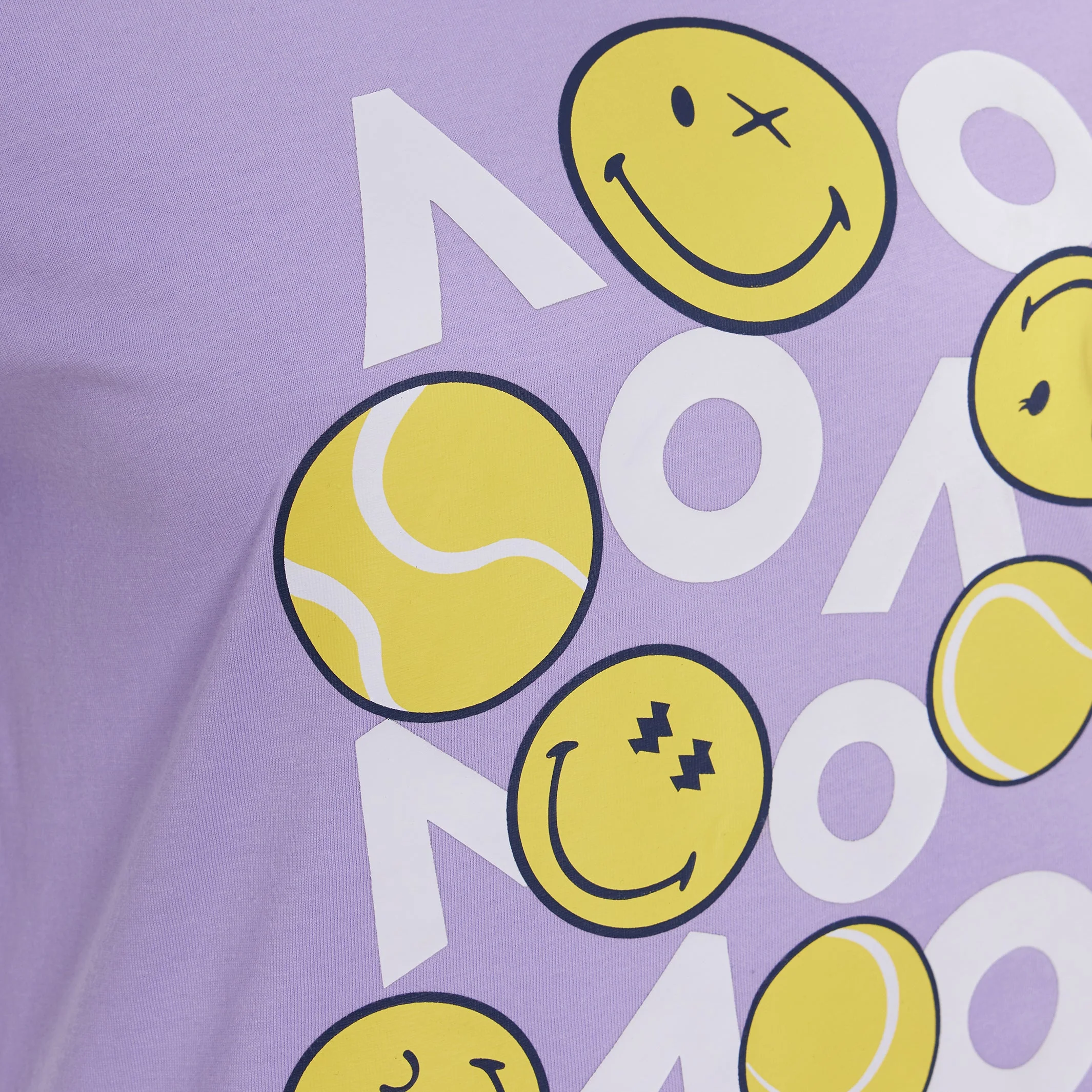 Women's T-Shirt SmileyWorld AO Tennis Balls - Image 3