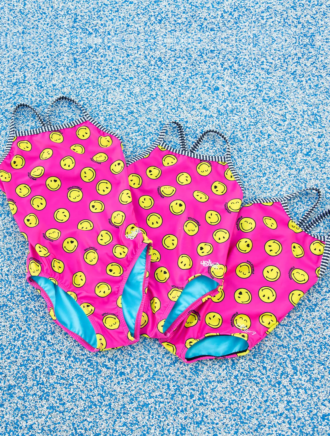 Women's Uglies | SmileyWorld All Smiles V-Back One Piece Swimsuit - Image 4