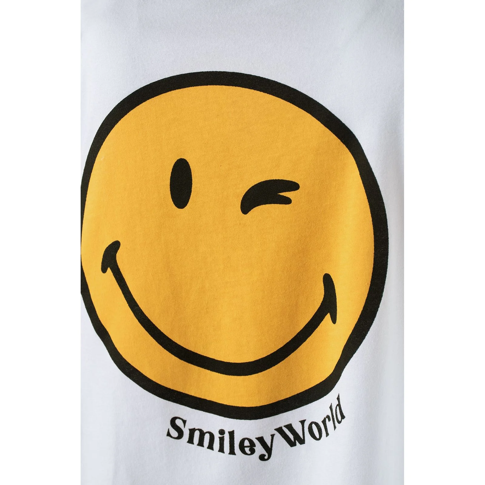 Women's White and Yellow Smiley Long Pants Pajamas - Image 3